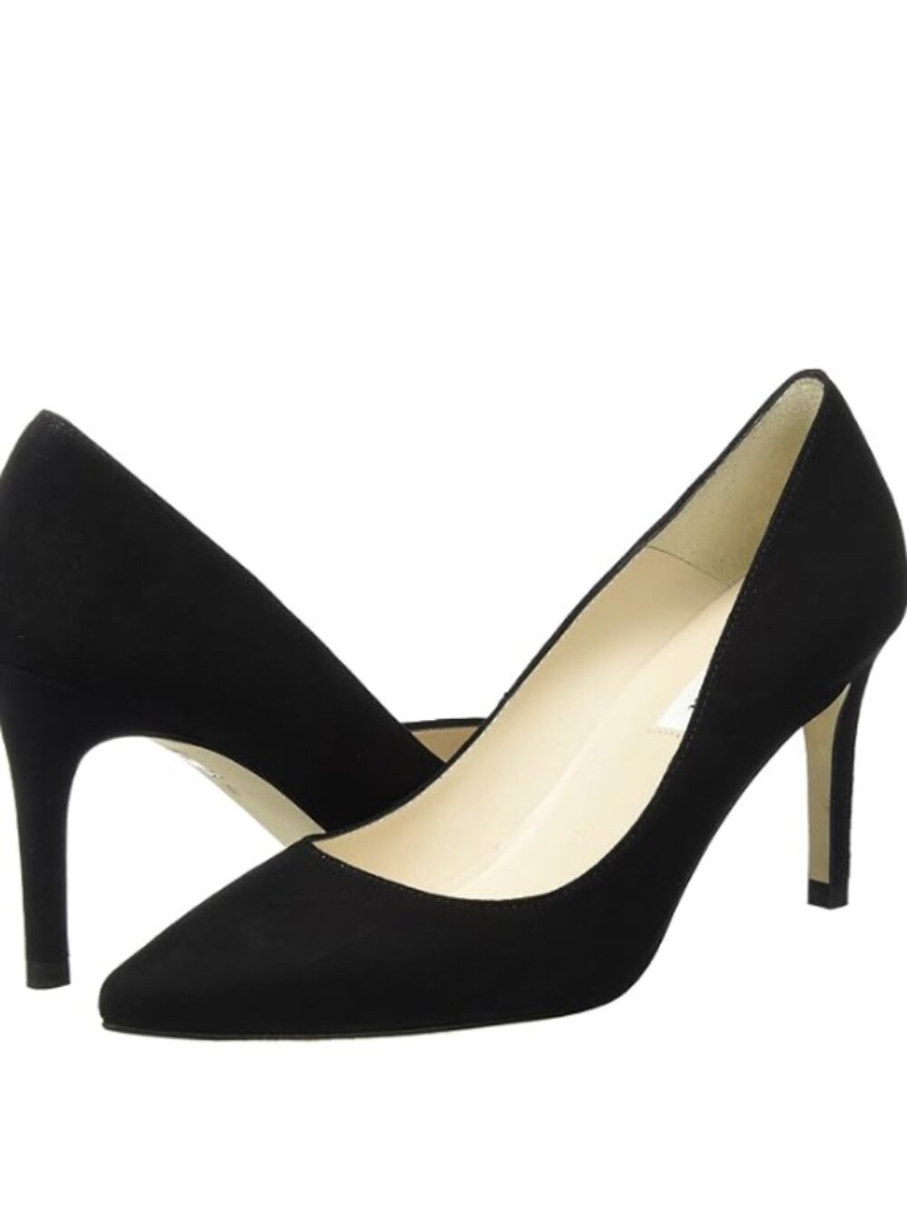 LK Bennett Black Women's Floret New Pointed Courts Heels Pumps